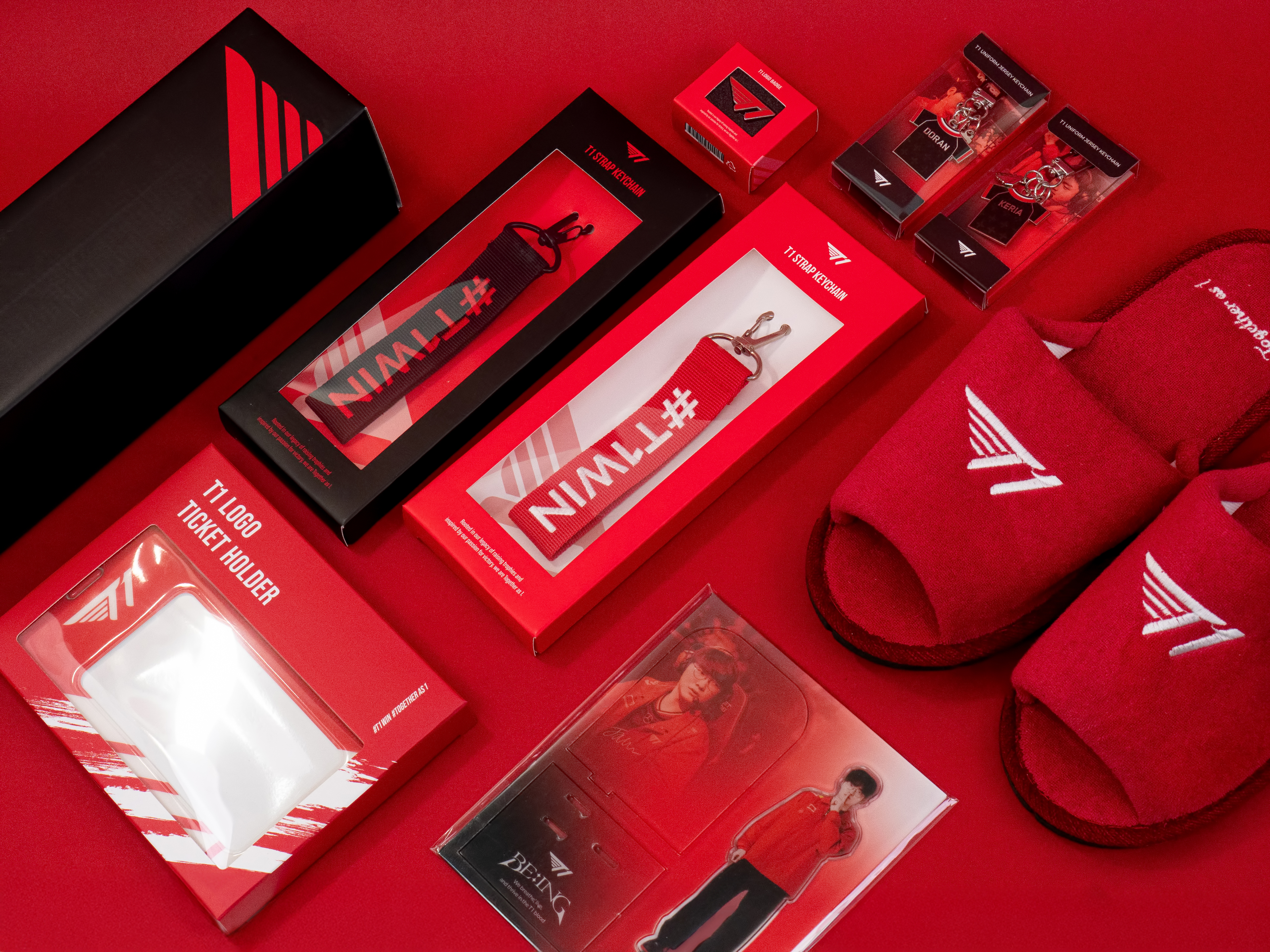 리그오브레전드 프로팀 T1 공식 굿즈