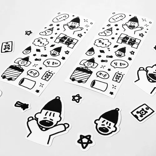 리무버블 pvc A3스티커 (조각스티커 가능)
