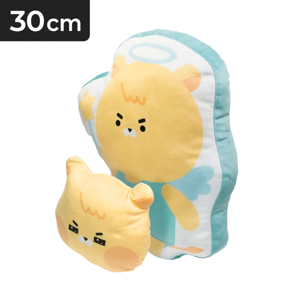 극세사 인형 모양 쿠션 (30cm 이하)
