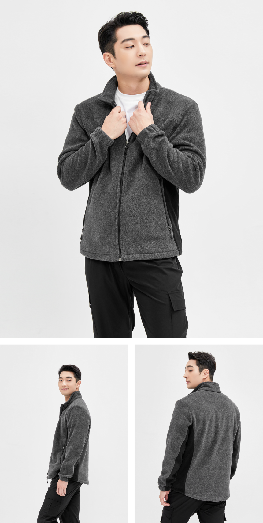 랜더스 아머 후리스 자켓 (S~4XL)