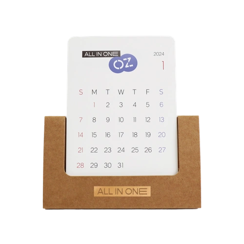 스탠딩 미니 먼슬리 캘린더 2026