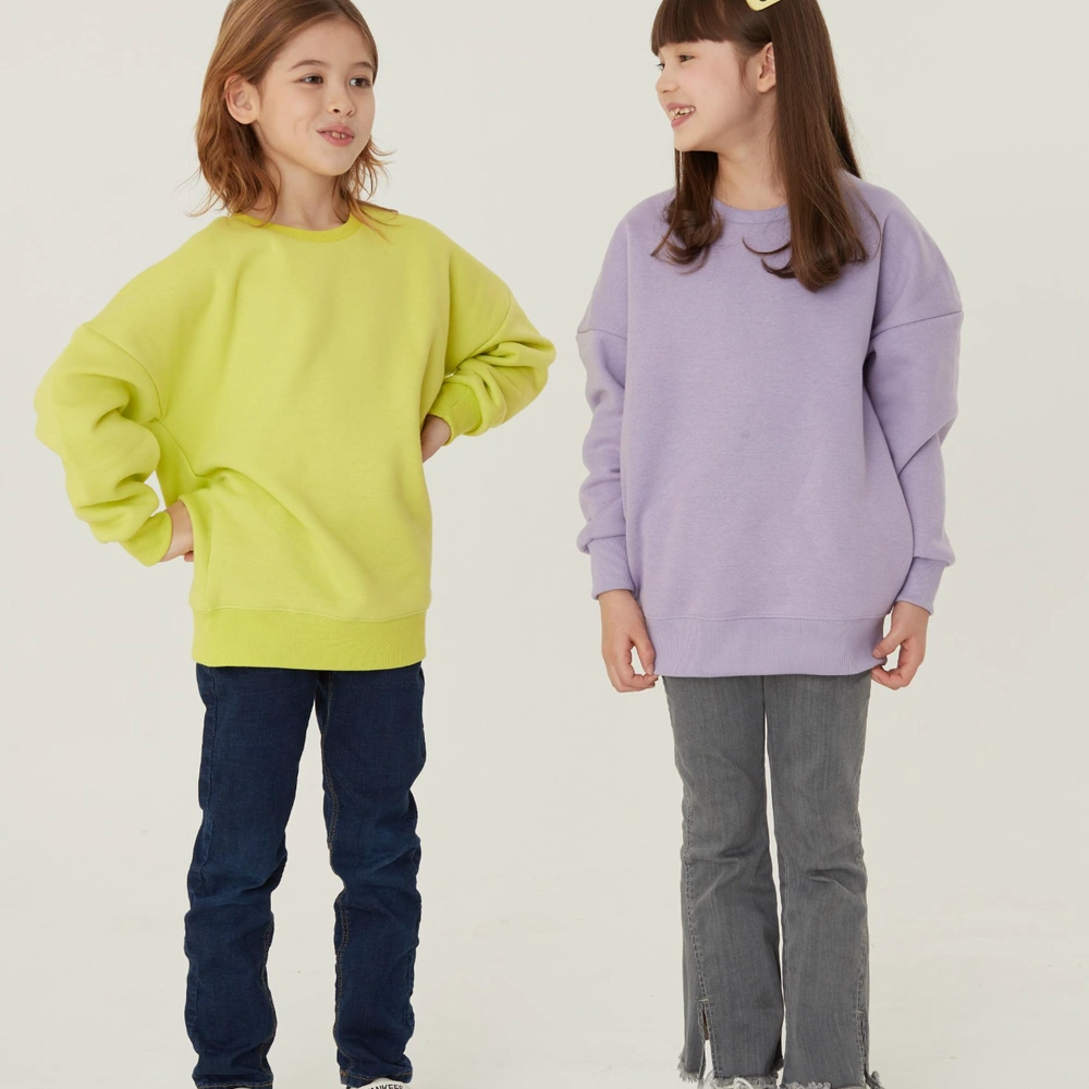 필잇 기모 맨투맨 (아동용)