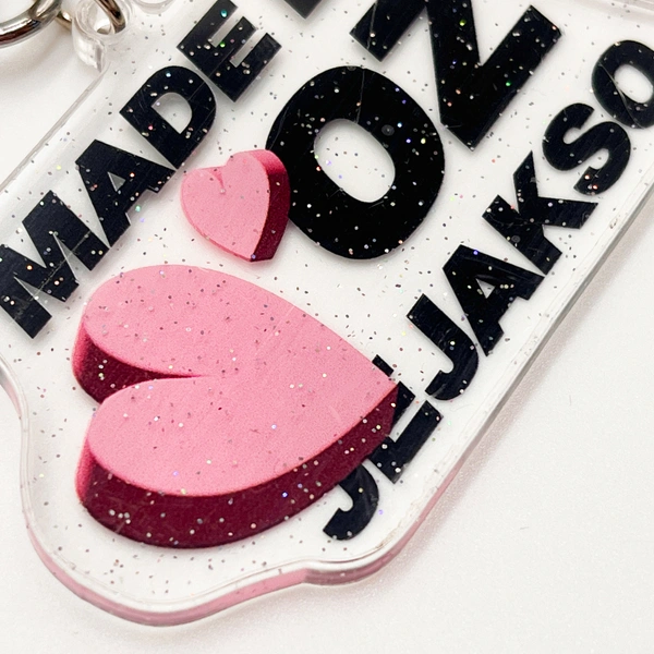 글리터 아크릴, 에폭시키링