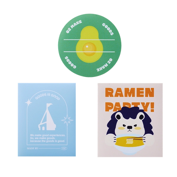 리무버블 pvc A3스티커 (조각스티커 가능)