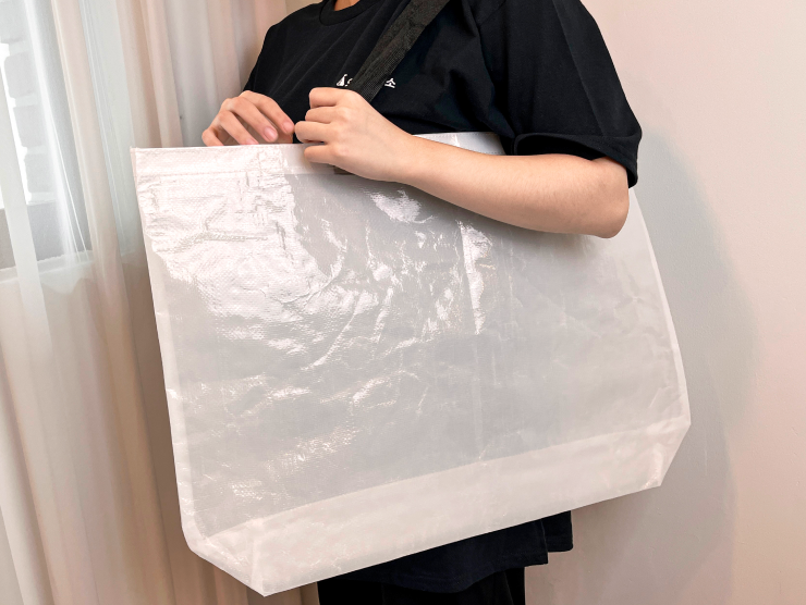 반투명 타포린백 (2가지 사이즈)