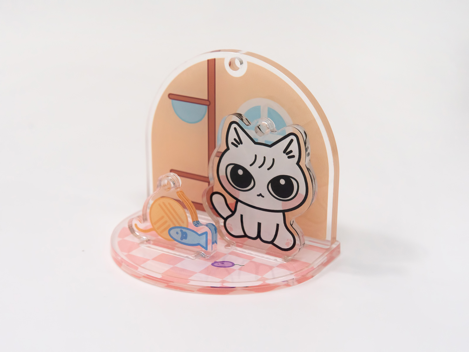 한판 아크릴 스탠드 키링