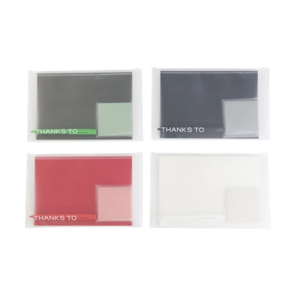 클리어 스테이셔너리 세트