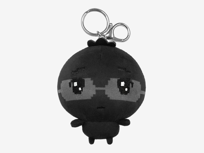 [안경만두] 탄만두 인형키링