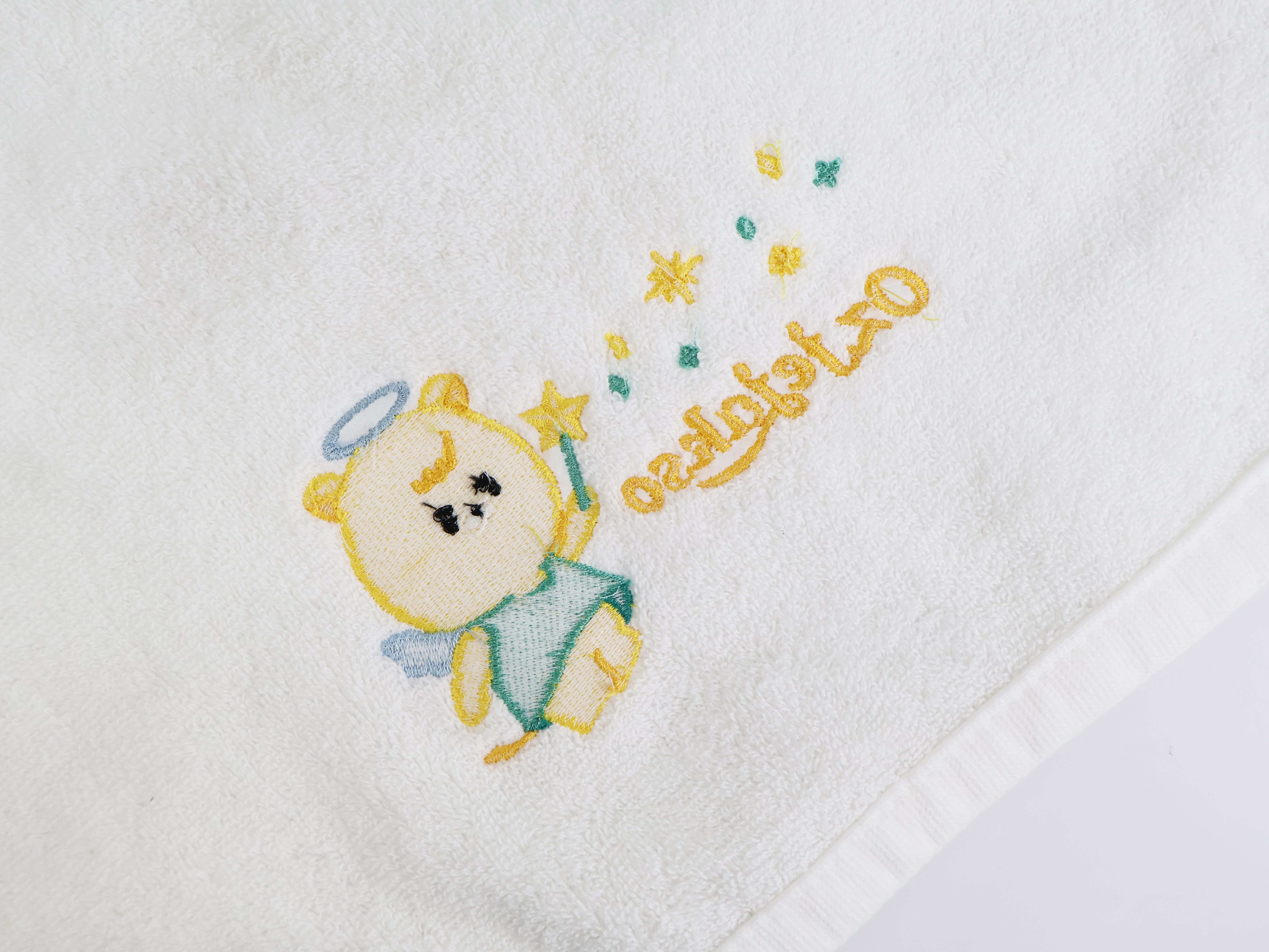 커스텀 자수 수건