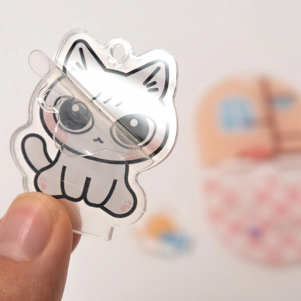 한판 아크릴 스탠드 키링