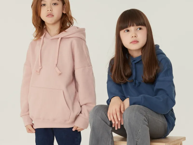 필잇 기모 후드티 (아동용)