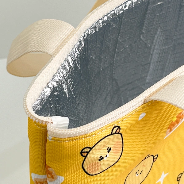 크로스 전사 삼각 보냉백