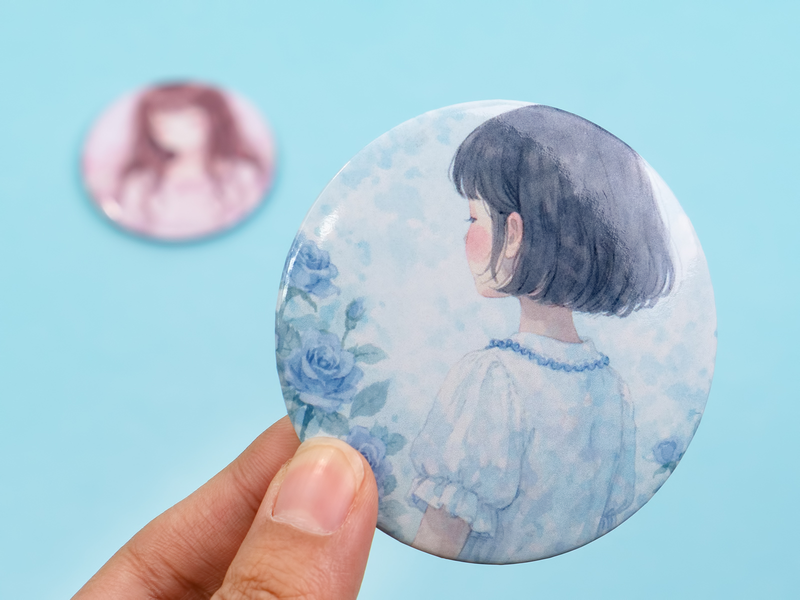 거울버튼