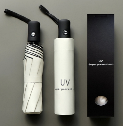 초경량 자외선차단 3단 자동우산