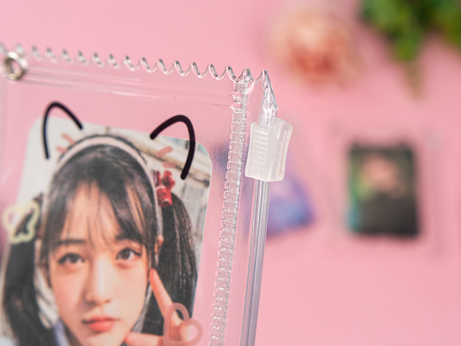 PVC 지퍼형 포토카드 홀더
