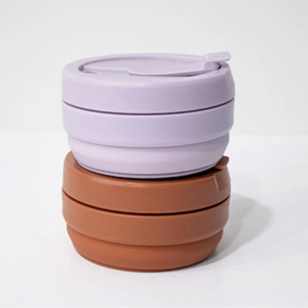 실리콘 접이식 컵 텀블러 475ml