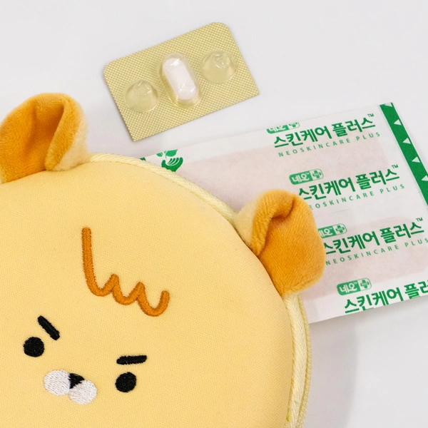 캐릭터 봉제 파우치