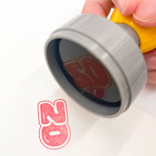 스탬프 도장 (원형, 사각형)