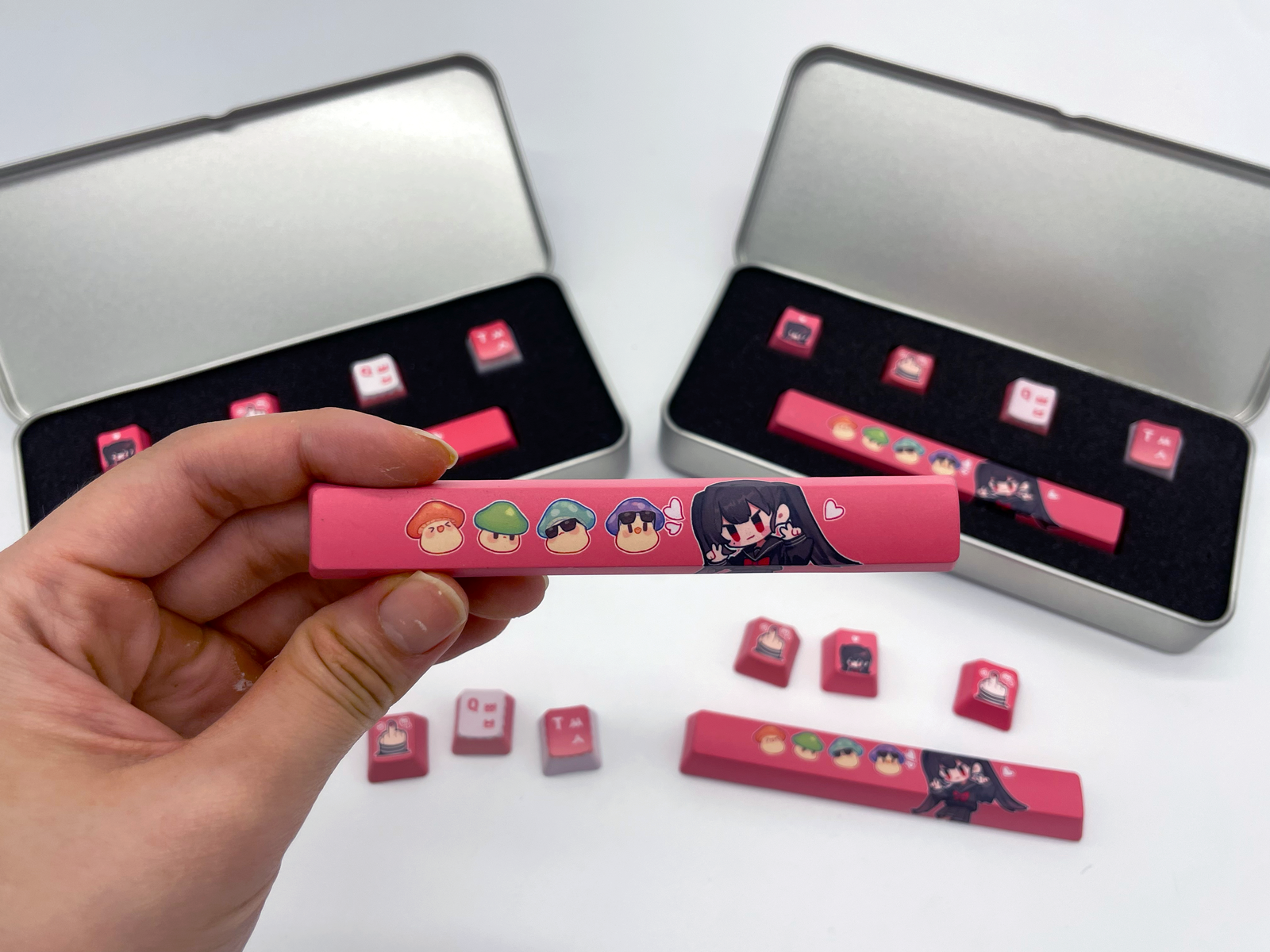 [팬심] 틴케이스 키캡세트