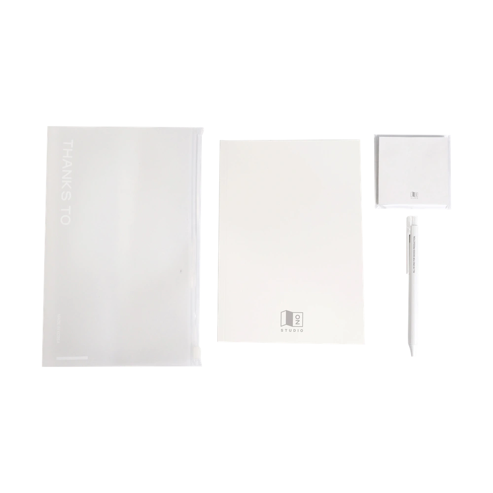 커스텀 클리어 스테이셔너리 세트