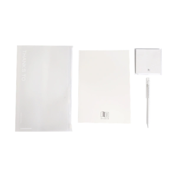 커스텀 클리어 스테이셔너리 세트