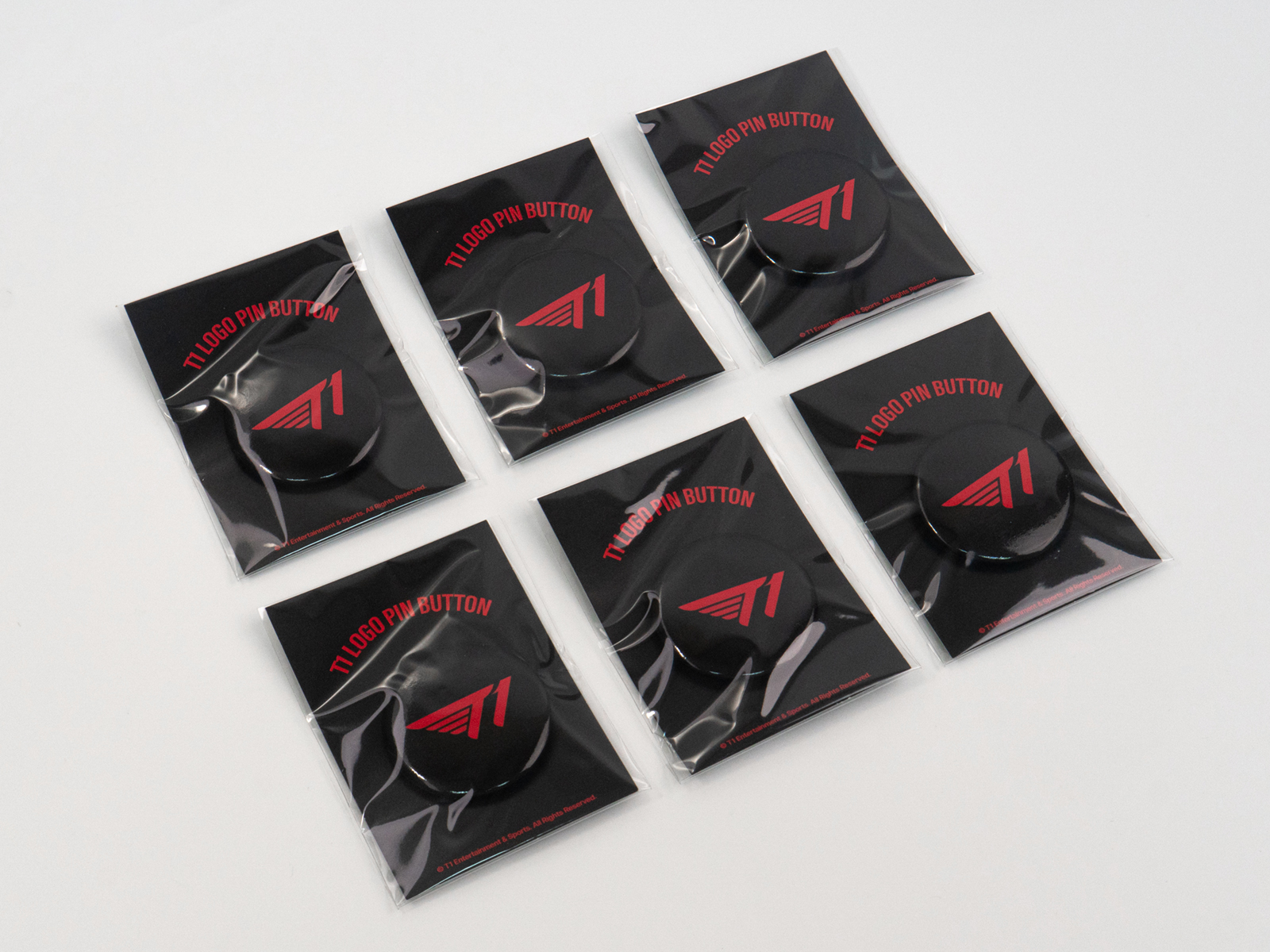 [T1] 로고 핀버튼