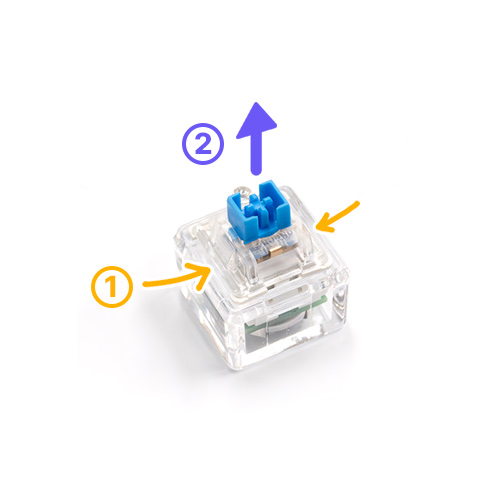 방향키 4구 키캡키링