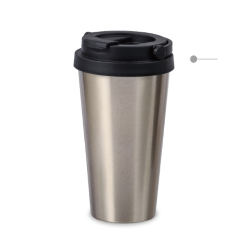 스테인리스 보냉 손잡이 텀블러 500 ml