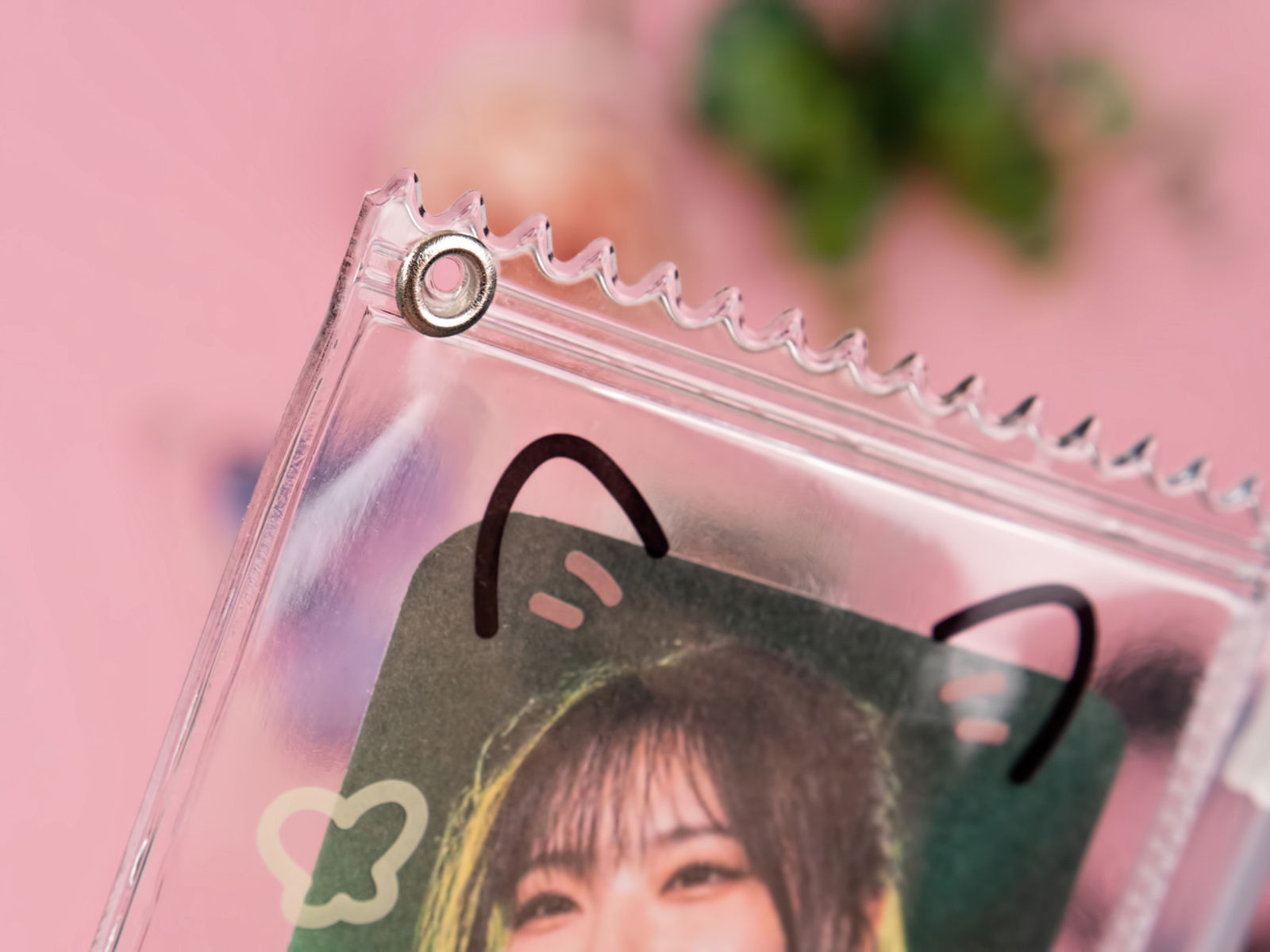 PVC 지퍼형 포토카드 홀더