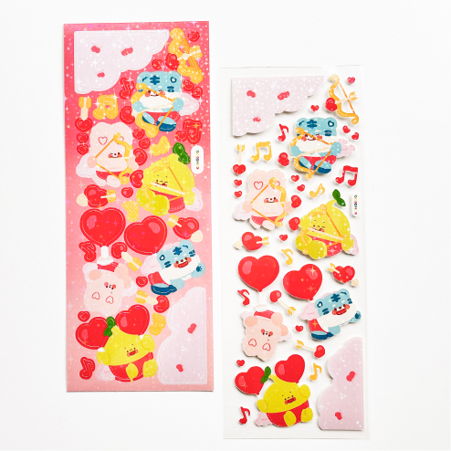 리무버블 유포지 A3 스티커