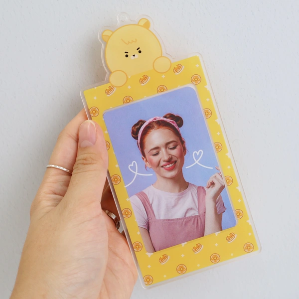 아크릴 포토카드 홀더 키링