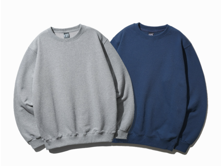 페플 오리지널 무지 쭈리 맨투맨 (M~XL)