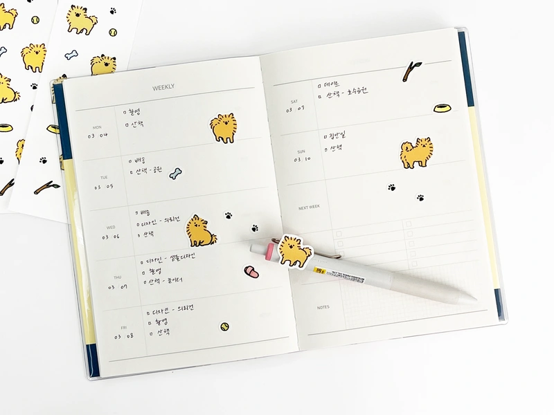 리무버블 유포지 스티커 150x50mm (8매단위)