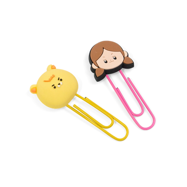 PVC 피규어 북마크 클립