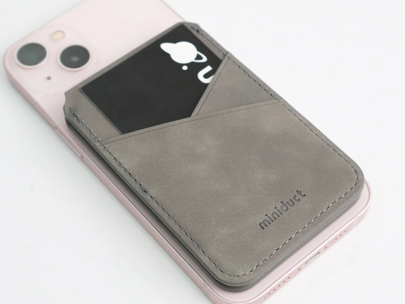 맥세이프 비건 레더 카드지갑 & 거치대(3종)