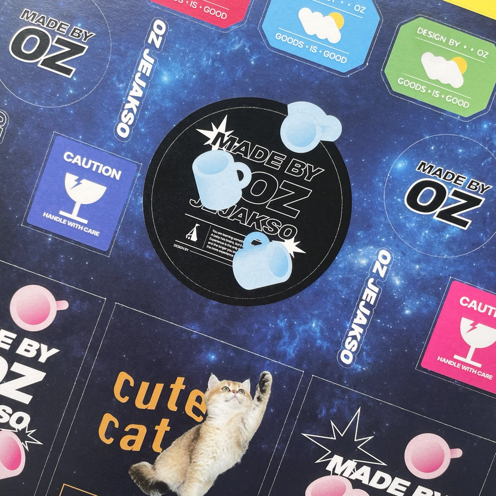 모조지 스티커 180x260mm (2매단위)