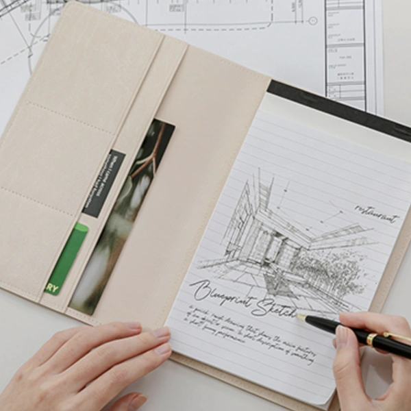 레더 A5 메모패드