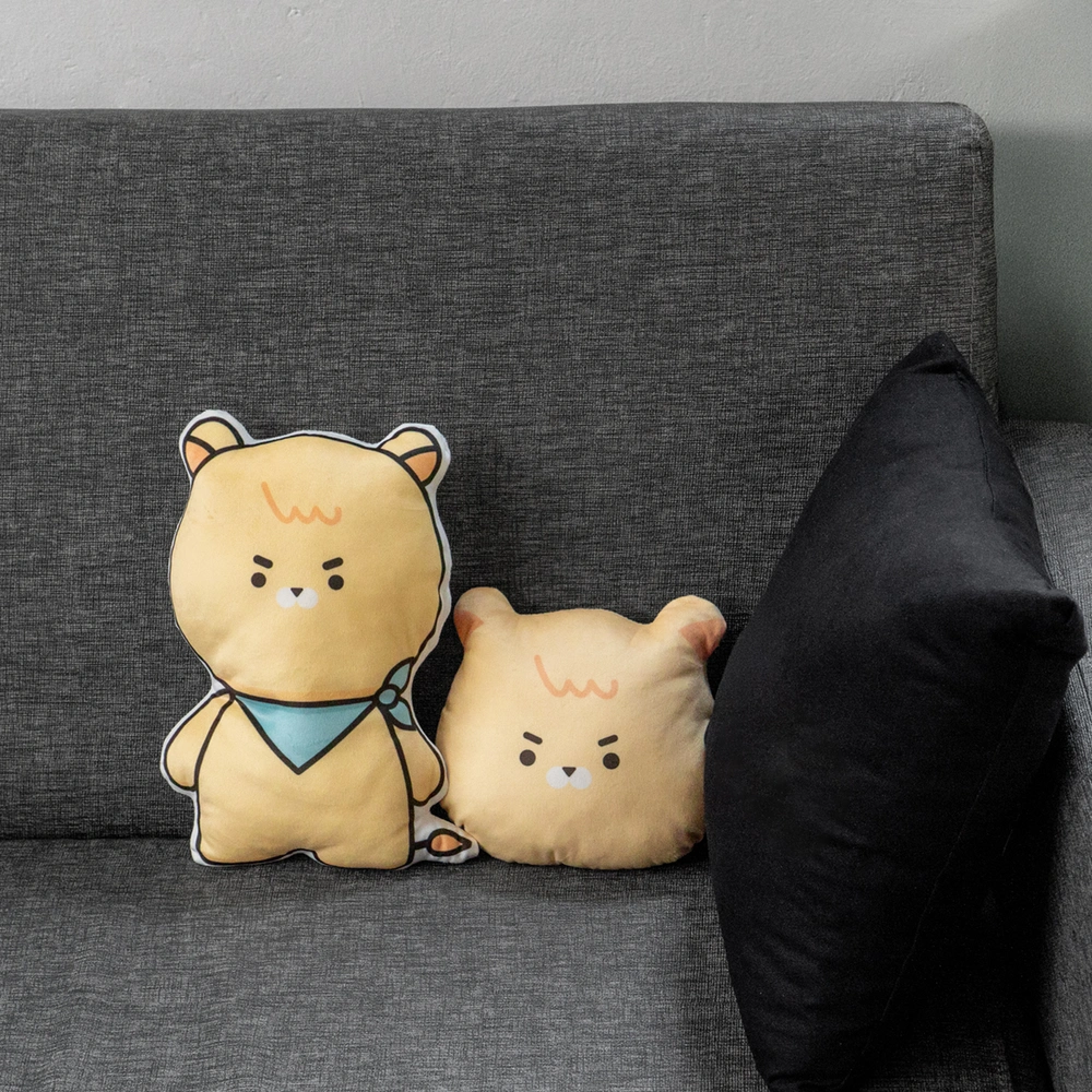 극세사 인형 모양 쿠션 (20cm 이하)