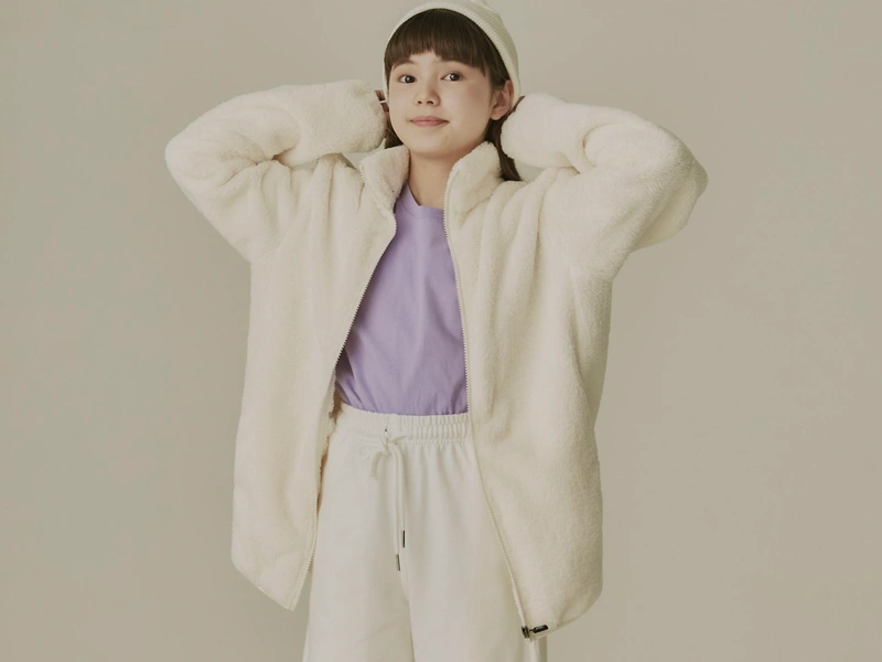 필잇 보아 플리스 집업 (아동용)