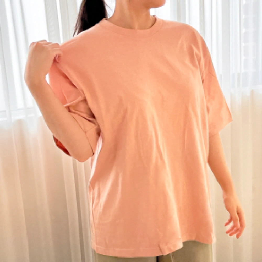 톰스 - 프린트스타 오버핏 반팔 (17수, 두꺼운 두께) 6가지 색상