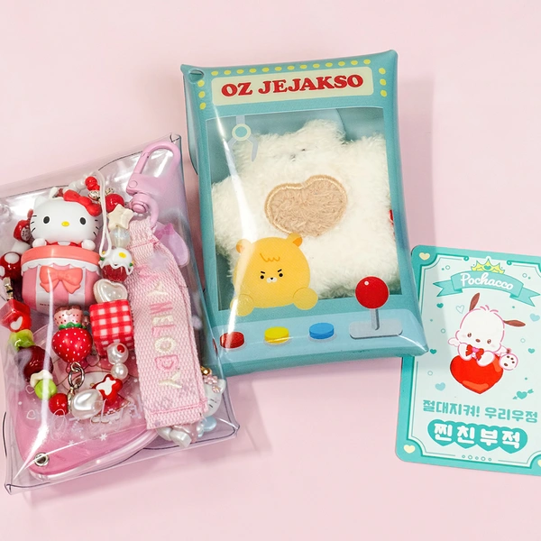 PVC 미니 가챠 파우치