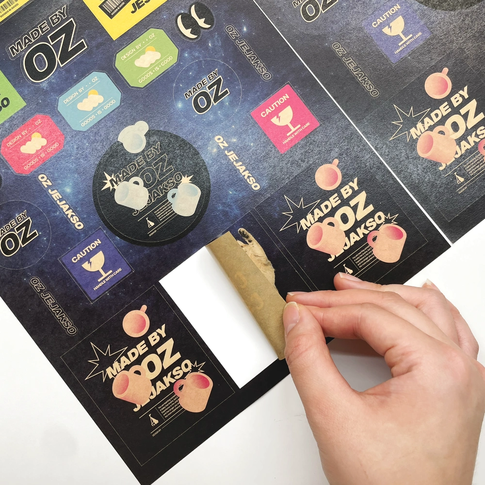 크라프트지 스티커 180x260mm (2매단위)