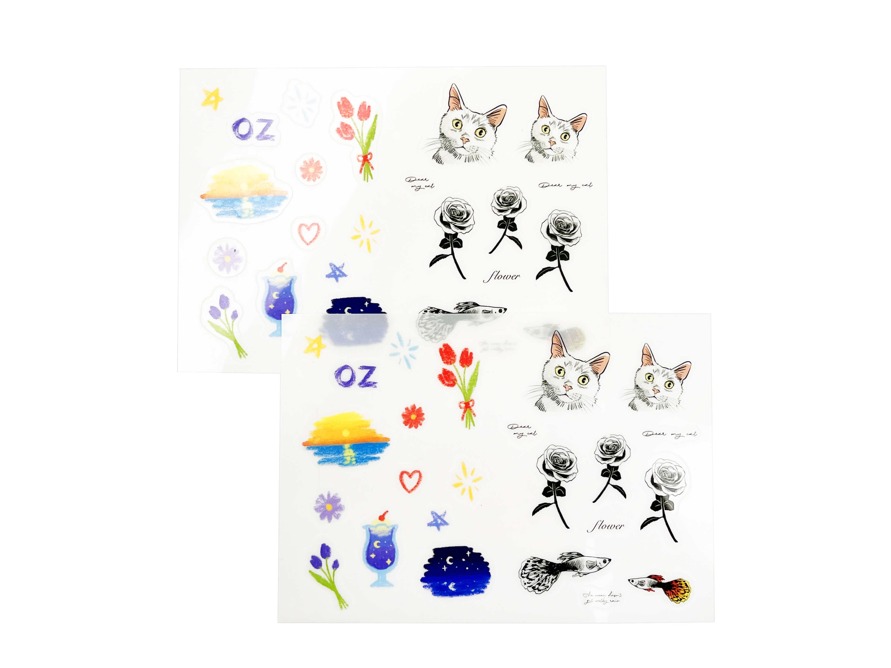 습식 프로 타투스티커