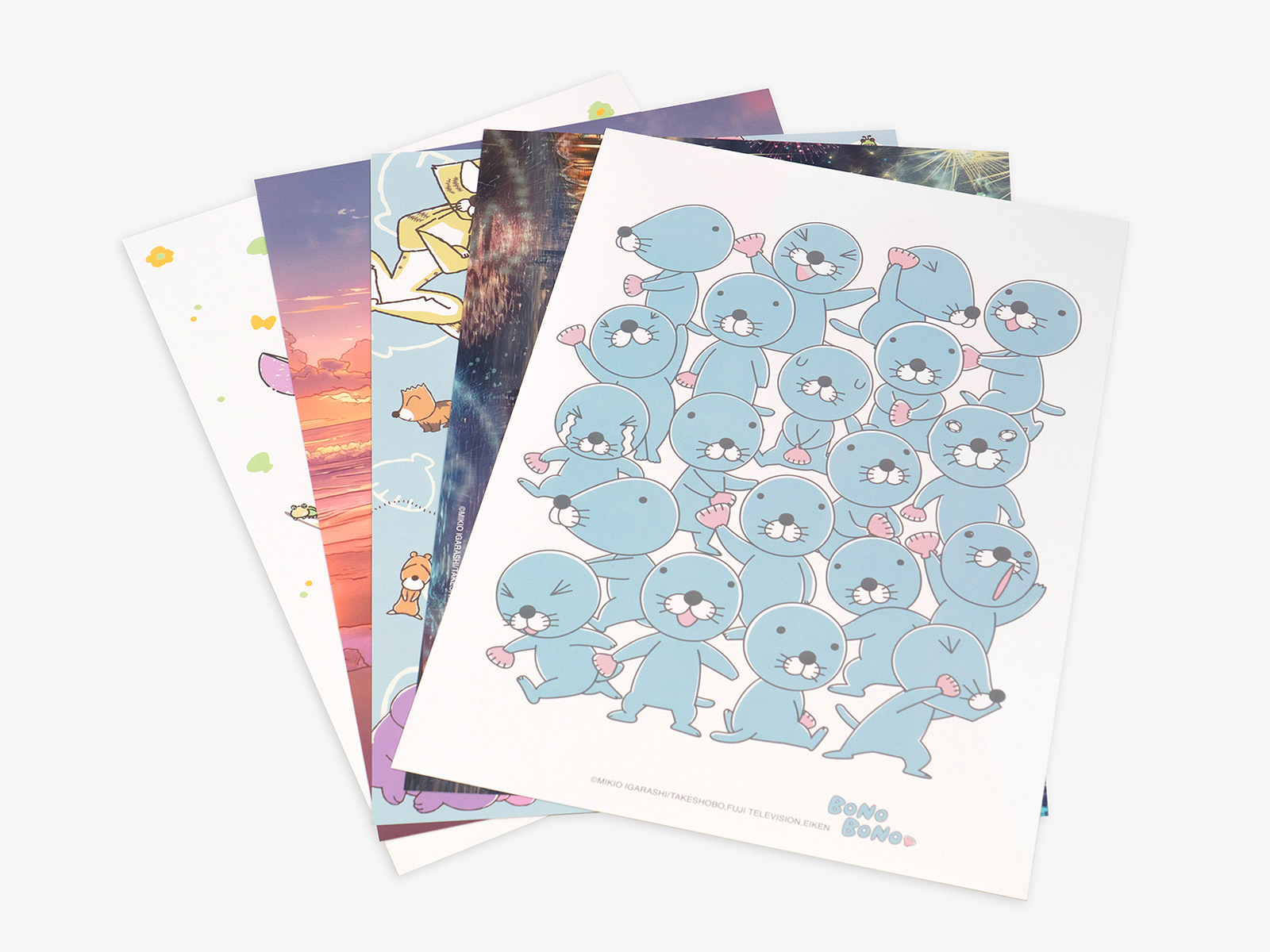 [롯데월드] 보노보노 종이 포스터