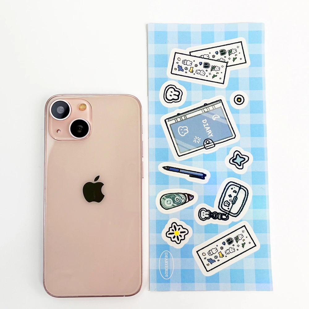 리무버블 유포지 스티커 180x80mm (4매단위)