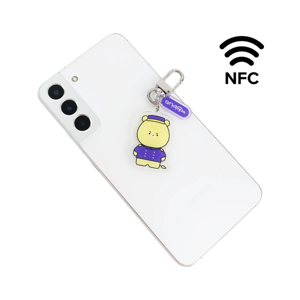 NFC 아크릴 키링(모든 기기 호환 가능)