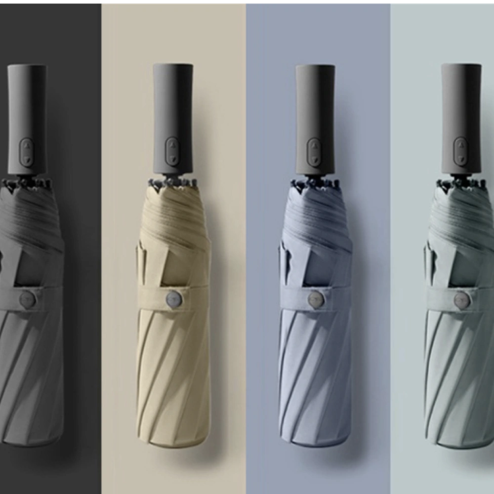 풀컬러 인쇄 가능 3단 자동 양우산