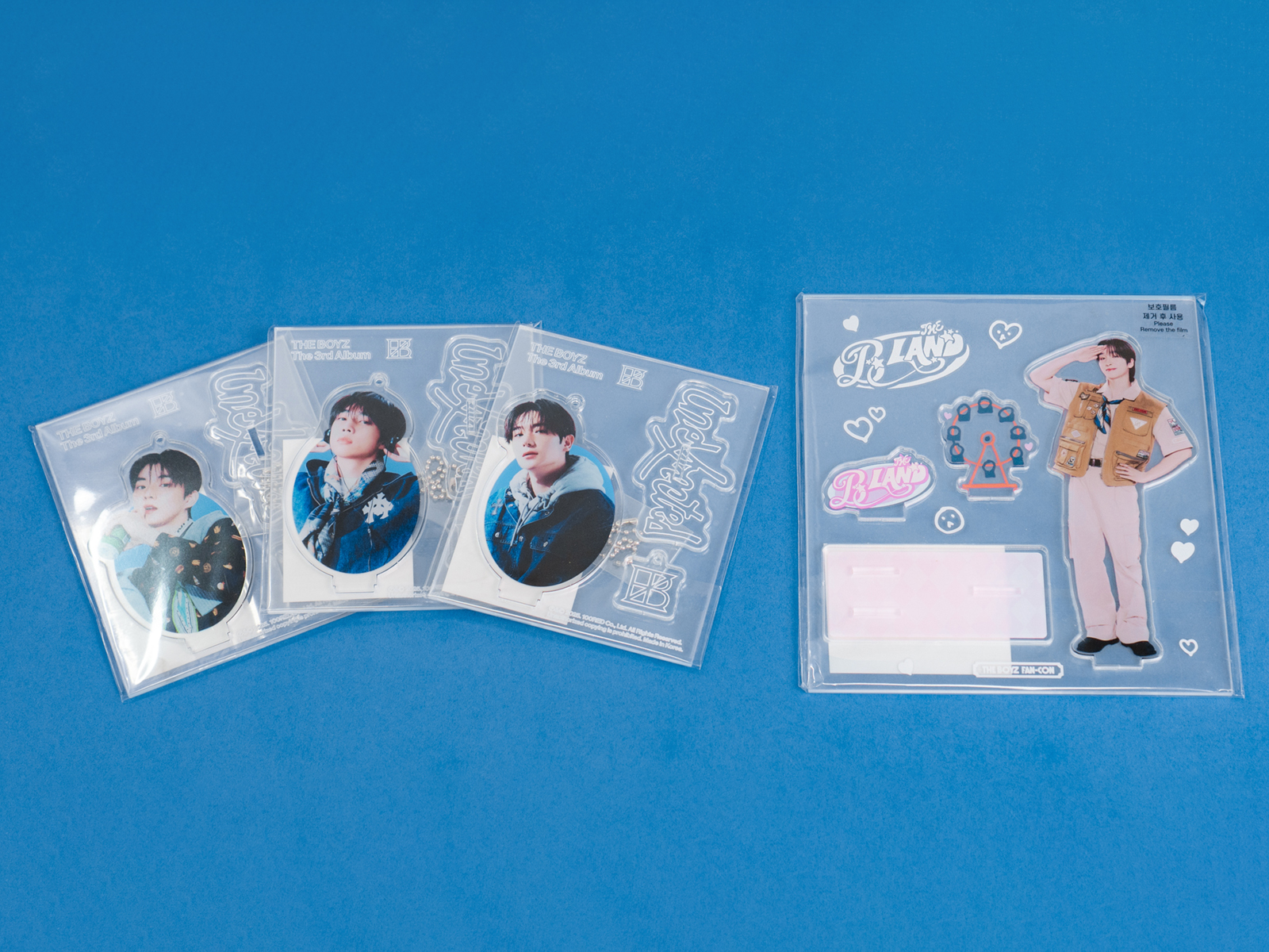 [원헌드레드레이블] THE BOYZ 한판 아크릴 키링