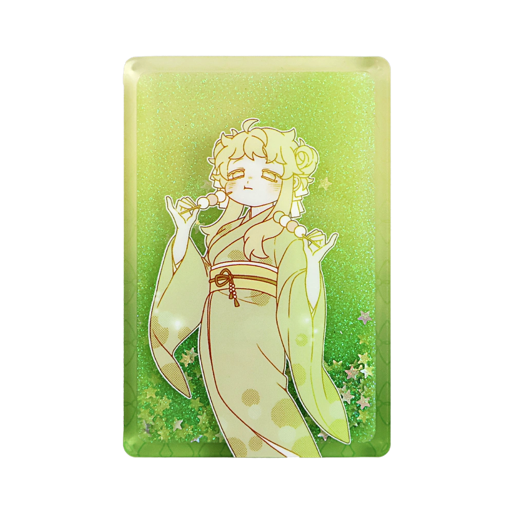 아크릴 글리터 스탠드