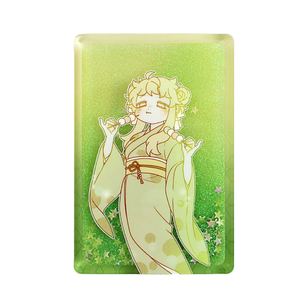 아크릴 글리터 스탠드